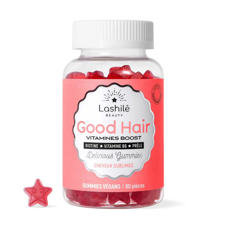 Gummies Good Hair - Lashilé Beauty - Flacon 60 gummies végans