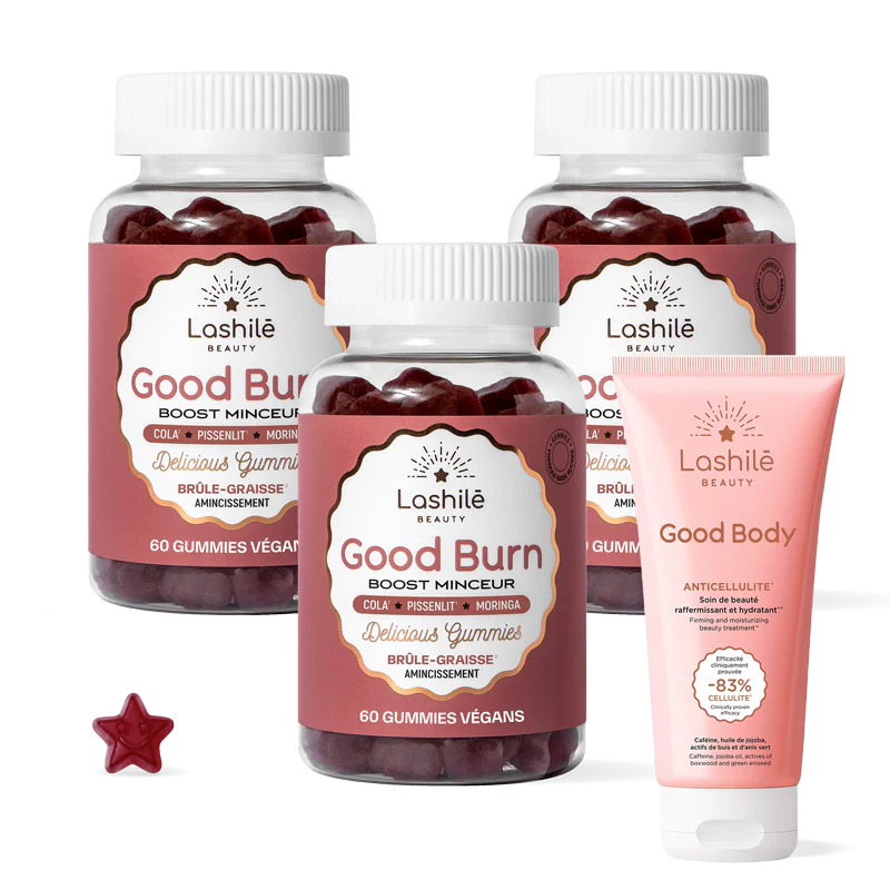 Pack Minceur Good Burn x3 + Good Body – Lashilē Beauty