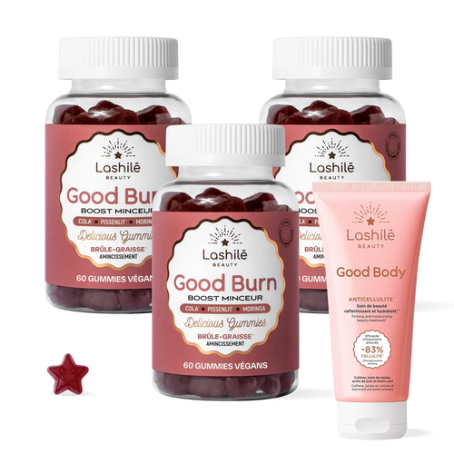 Pack Minceur Good Burn x3 + Good Body – Lashilē Beauty