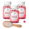 Gummies Good Hair Femme Enceinte Pack X3 + Brosse Bambou - Lashilé Beauty