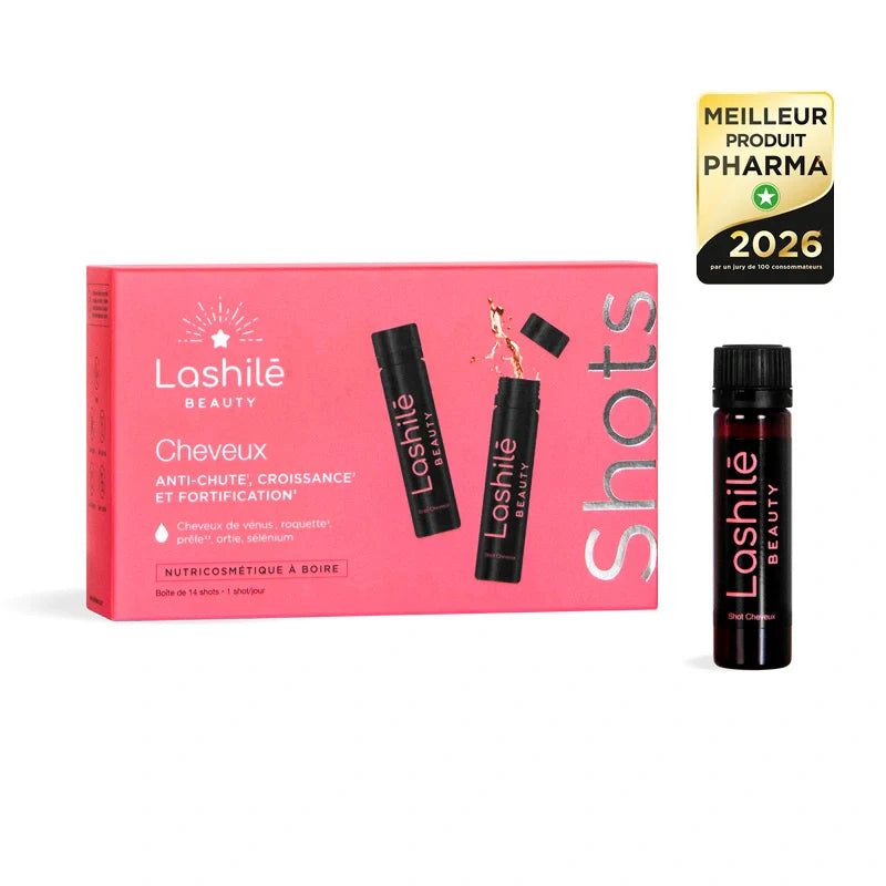 Shots Cheveux Lashilé Beauty - Anti-chute, croissance et fortification - Meilleur Produit Pharma 2026